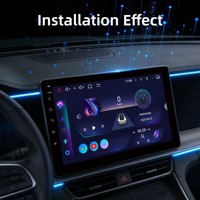 Autoradio Android 15 universel 9 pouces avec écran, CarPlay sans fil, Android Auto, navigation GPS, WiFi et Bluetooth