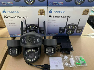 กล้องวงจรปิดอัจฉริยะ <span class=keywords><strong>Yoosee</strong></span> Ai 6MP พร้อมระบบตรวจจับความเคลื่อนไหว กล้องรักษาความปลอดภัย WiFi แบบเลนส์สามตัว กล้อง PTZ สำหรับภายนอกอาคาร พร้อมจอภาพ 3 จอ - Product Image 5