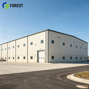 Instalación Logística Modular de Acero Resistente a la Corrosión, Almacén Industrial Prefabricado de Alta Resistencia - Product Image 1