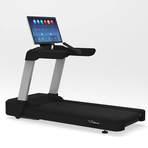 Tapis Roulant con Schermo Touch LCD LED da 21,5 e 32 Pollici con Tastiera, Tapis Roulant Commerciale per Palestra con Inclinazione 0-20%, Tapis Roulant di Alta Qualità - Product Image 4