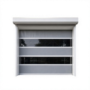 Puerta Industrial Enrollable Rápida Automática de PVC, Cortina Enrollable para Almacén, Fábrica y Taller - Product Image 1