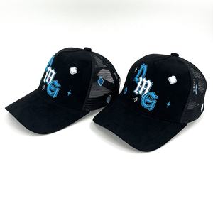 5-панельная замшевая бейсболка - Product Image 5