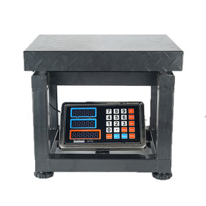 150kg 300kg schwere Waage elektronische industrielle Plattform waage digitale Tisch waage aus Kohlenstoffs tahl mit Anzeige - Product Image 1