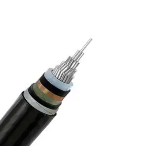 N2xseby Cu/XLPE/Cts/Sta/PVC 36kv 3 Core Annealed Copper Conductor Armoured Electrical Cable