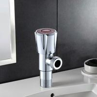 Robinet d'angle en acier inoxydable de conception moderne LELUN, haute qualité, résistance à la compression, anti-explosion, salle de bain, 1 an