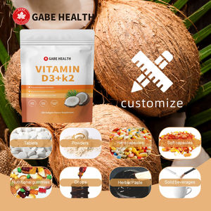 Aceite de Coco con Vitamina D3 K2 MK7 en Cápsulas Blandas, Sin Soya, Sin Gluten, Suplemento para Adultos, Fortalece los Huesos, Refuerza el Sistema Inmunitario, Mejora la Absorción de Calcio - Product Image 6