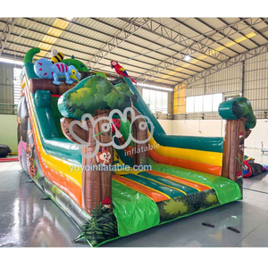 2026 Outdoor Cartoon Inflatable <b>Slide</b> Cartoon Theme Inflatable Dry <b>Slide</b> Children's Bouncing <b>Slide</b> - Product Image 6
