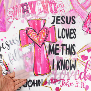 Factory Direct Easter Valentine'S Day T-<b>Shirt</b> Dtf Transfers Zodiac Jesus Film Christmas Faith Dtf Transfer <b>For</b> T <b>Shirts</b> - Product Image 4