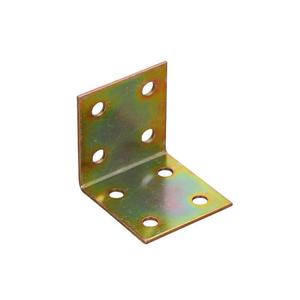Soporte en forma de L de ángulo recto, de acero laminado en frío, conector de herrajes para soporte de estantes, para fijación de muebles de baño - Product Image 5