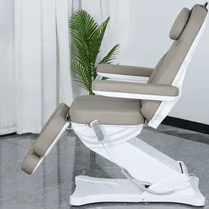 Set furnitur Salon, tempat tidur magnetik medis transplantasi rambut, kursi Spa pijat elektrik untuk tempat tidur wajah Salon kecantikan