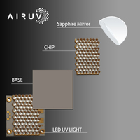 UV Curing Offset & 3D Printer Exposure Disesuaikan Daya Tinggi 200W 3535 UVA 385nm 395nm Hybrid LED COB Chips Ungu