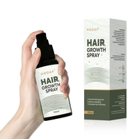 Spray stimulant la croissance des cheveux pour les cheveux clairsemés et les taches chauves Spray revitalisant pour le cuir chevelu pour une croissance des cheveux plus épais et plus complets