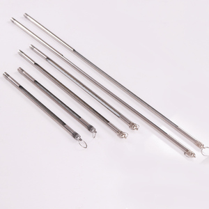 غطاء حماية معدني عالي الدقة ، مقياس حرارة لقضيب زجاجي للاستخدام الخارجي ، مواصفات قياس درجة الحرارة الكاملة OEM - Product Image 2