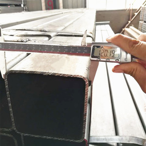 Biểu đồ trọng lượng ống thép vuông 5x5 màu đen MS erw rỗng phần ống ASTM một 500 GR B Carbon hàn ống thép - Product Image 5