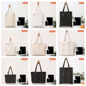 Customized Logo Color Size Canvas Bag Lightweight Reusable Grocery Shopping Bag for Advertising Promotion Tote Bag Eco-friendly - Product Image 2