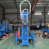 Foreuse horizontale hydraulique électrique diesel pour le forage de trous d'ancrage et de pieux de sol, équipement de forage DTH pour ancres