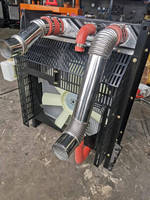Radiateur Haimao pour générateur diesel Cummins 6BT5.9 75kW 90kW, système de refroidissement du groupe électrogène