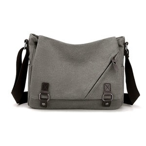 Sac à bandoulière en <span class=keywords><strong>toile</strong></span> écologique pour <span class=keywords><strong>homme</strong></span> décontracté OEM avec logo personnalisé, décoration de lettres, doublure en coton, utilisation toutes saisons - Product Image 4