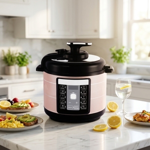 Olla de Cocción Rápida 10 en 1 de 5/6 L, la Más Vendida, para Uso Doméstico, con Olla Interior Antiadherente, Botones Inteligentes, Selección Directa para Q - Product Image 3