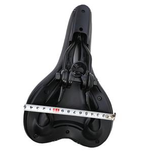 Selle de vélo noire confortable pour VTT, unisexe, adulte, toutes saisons - Product Image 5
