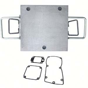 Interface de sortie d'entrée personnalisée Moulage de joint en caoutchouc de silicone pour collecteur d'échappement - Product Image 2