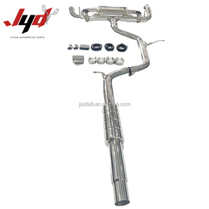 Высокопроизводительная выхлопная труба JYD для Volkswagen <span class=keywords><strong>Golf</strong></span> VI 6 MK5 MK6 MK7 <span class=keywords><strong>GTI</strong></span> с наконечником из углеродного волокна - Product Image 1