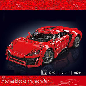 نموذج سيارة ليكن الرياضية من مولد كينج 13190، إصدار التطبيق، لعبة تركيب من 4070 قطعة صغيرة، ألعاب تركيب للأطفال - Product Image 2