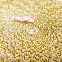 Assiette de présentation en verre motif paon antique pour mariage, assiettes en verre or et argent pour mariage de luxe à Dubaï