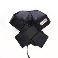 Masseur électrique pour le cou et les épaules, nouveau design, avec fonction chauffante, adaptateur pour voiture, massage complet du corps