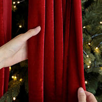 Décorations d'arbre de Noël avec nœud en velours rouge vin super géant pour fêtes de mariage Décoration de fête de Noël