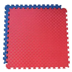 Washable Material Jigsaw tatami mat Yellow&Green Color taekwondo wholesalers martial arts mats 2cm With High Thickness