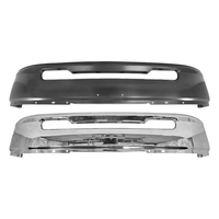 Pare-chocs avant chromé/noir OEM CH1002387 CH1002385 sans trous pour radar et feux antibrouillard pour Dodge Ram 1500 2009-2012, remplacement d'origine