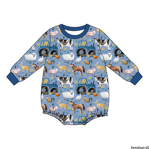 2025 RTS in trẻ em tre onesie tre quần áo đồ ngủ nhà sản xuất 14 ngày vận chuyển - Product Image 6