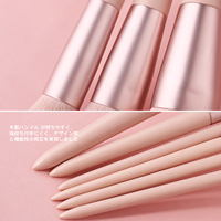 BEILI Vente en gros 11 pièces Ensemble de pinceaux de maquillage de luxe en bois rose de qualité supérieure Fabricants de pinceaux de maquillage professionnels personnalisés avec sac
