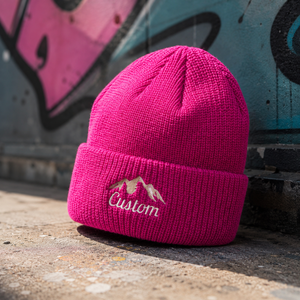 Custom Logo Ski Knit Beanie OEM Embroidery <b>Silicone</b> Label High Quality Unisex Warm Premium Winter Hat Wholesale - Product Image 4