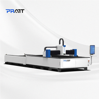 Machine de découpe de tôles métalliques au laser à fibre industrielle numérique de haute précision avec rail de guidage HIWIN et moteur servo Yaskawa