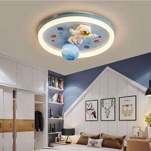 Lámpara de Techo LED de 36W con Protección Ocular, Regulable, para Habitación Infantil, Serie Avión, Astronauta, Planeta, Luz Interior para Dormitorio Infantil - Product Image 2