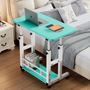Escritorio de Madera Convertible Moderno y Sencillo, Escritorio para Computadora para Apartamentos Pequeños, Mesa Auxiliar Móvil para Sofá de Sala de Estar - Product Image 5
