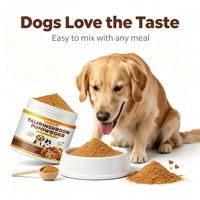 Poudre de Taurine pour Chiens Marque Blanche OEM – Absorption Rapide, Soutien Immunitaire, Compléments Alimentaires à Ingrédients Limités pour Tous les Chiens