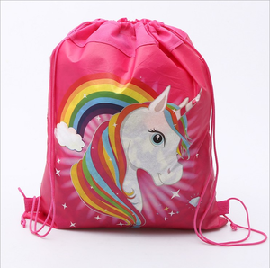 Sac à dos licorne pour enfants, sac cadeau à cordon, sac à dos dinosaure, fournitures de fête, cadeaux pour enfants - Product Image 5