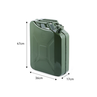 Nouveau Type Portable Réservoir de Carburant 20L Bidon en Acier Jerrycan à Vendre pour Essence
