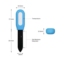 Capteur de température du sol ZigBee MOES, capteur d'humidité intelligent pour maison connectée, détecteur de surveillance des plantes, automatisation de l'irrigation du jardin