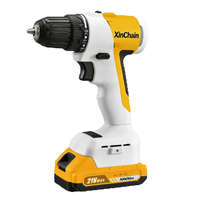 Kit combiné perceuse sans fil 21V avec moteur sans balais à vitesse variable, mandrin 1/2 po pour visseuse à chocs et outil multifonction oscillant pour le bricolage