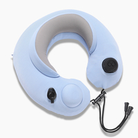 Populaire Shiatsu Infrarouge Vibration Massage Oreiller Télécommande Sans Fil pour Le Cou Confort Relaxation Voiture Électrique Chaleur Pétrissage