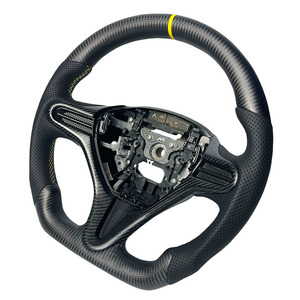 For <strong>Civic</strong> 8th Insight Jazz Fit Si Type R Car Interior Accessories Custom Racing Style Real Carbon Fiber Steering Wheel - Product Image 2