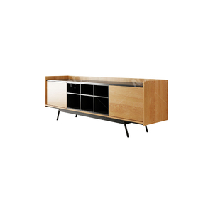 NOVA <span class=keywords><strong>Meuble</strong></span> <span class=keywords><strong>TV</strong></span> moderne nordique en chêne massif <span class=keywords><strong>et</strong></span> centre de divertissement Maison Salon Meubles en bois avec <span class=keywords><strong>meuble</strong></span> <span class=keywords><strong>TV</strong></span> moderne - Product Image 6