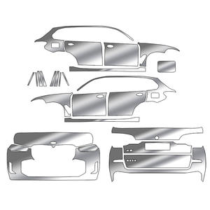 <span class=keywords><strong>Film</strong></span> de couverture de <span class=keywords><strong>voiture</strong></span> en TPU personnalisé pour B-M-W X5 2022-2024 pare-chocs invisible avec protection extensible contre les rayures/UV - Product Image 1