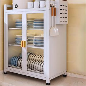 Offre Spéciale : Organisateur <span class=keywords><strong>de</strong></span> Cuisine 3 Niveaux en Acier Carbone, Multifonctionnel, Montage/Démontage Facile, <span class=keywords><strong>Rangement</strong></span> <span class=keywords><strong>Gain</strong></span> <span class=keywords><strong>de</strong></span> <span class=keywords><strong>Place</strong></span> avec Égouttoir - Product Image 2