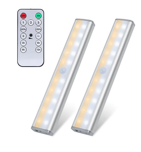 LED Under Cabinet Lighting <strong>Motion</strong> <strong>Sensor</strong> <strong>Light</strong> USB Rechargeable Smart Night Lamp Wireless Magnetic Wall Kitchen Under Closet - Product Image 1