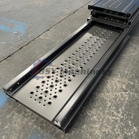 Máquina Perfiladora de Rodillos para Andamios de Acero BOSHIYI, Plataforma Metálica Segura para Andamios con Sistema de Perforación